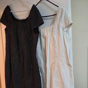 2 Pierre Cardin fully lined dresses